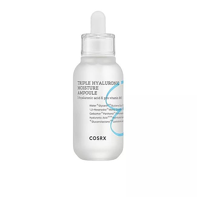 COSRX Triple Hyaluronic Moisture Ampoule.