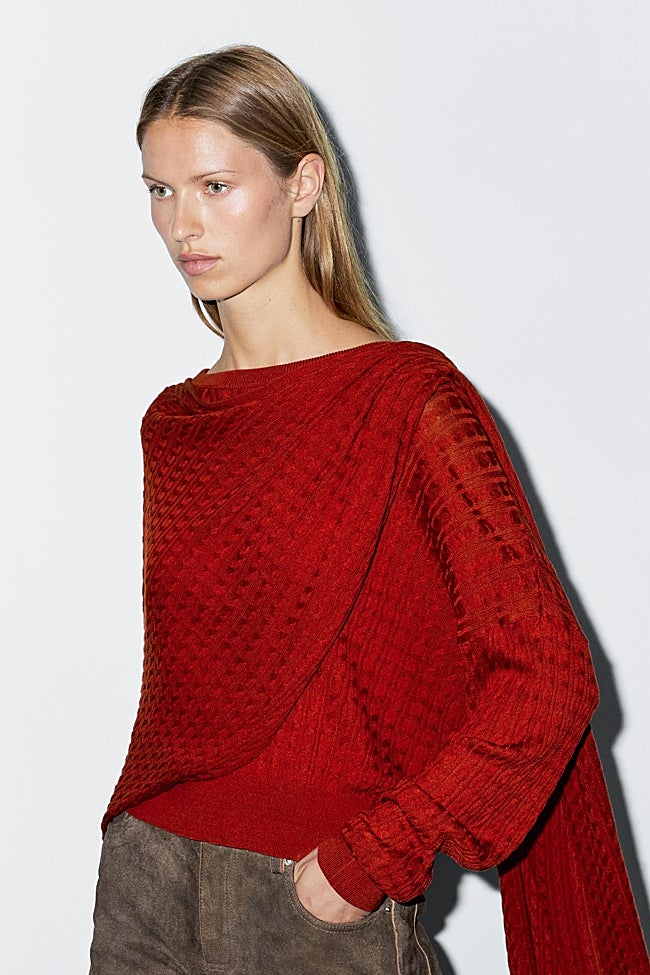 Jersey de punto de Massimo Dutti (69,99 euros)