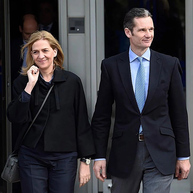 La infanta Cristina e Iñaki Urdangarin cuando aún estaban casados.