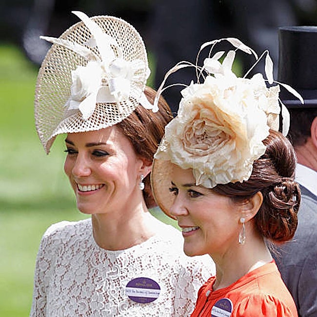 Kate Middleton y Mary de Dinamarca juntas en Ascot.