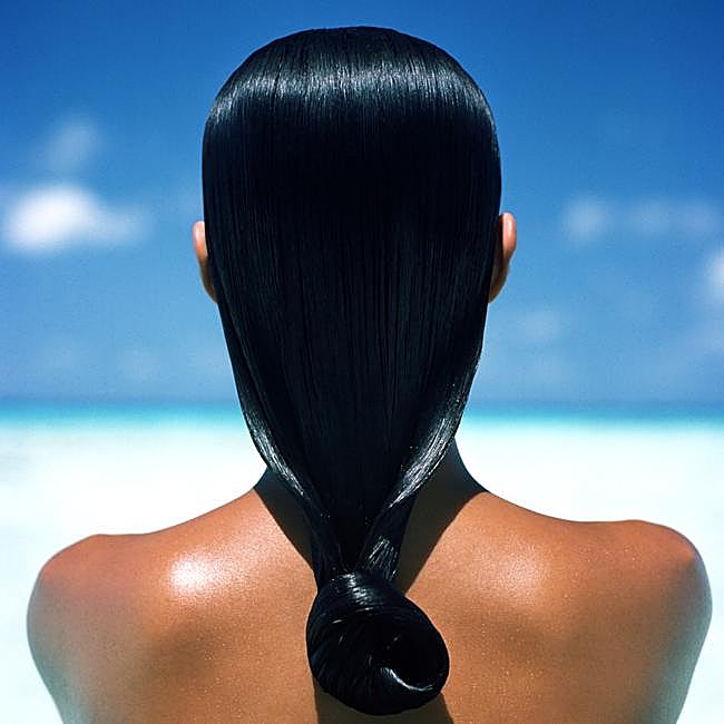 Marie Helvin, por David Bailey.