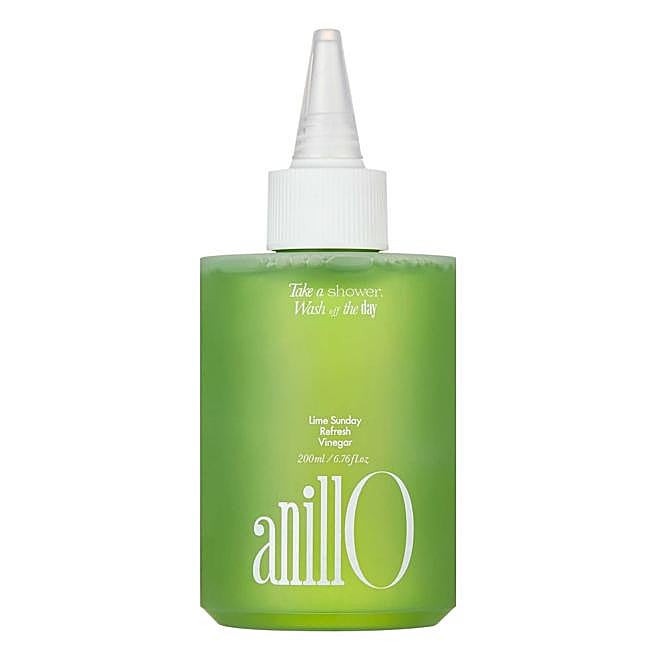 Lime Sunday Refresh Hair Vinegar.