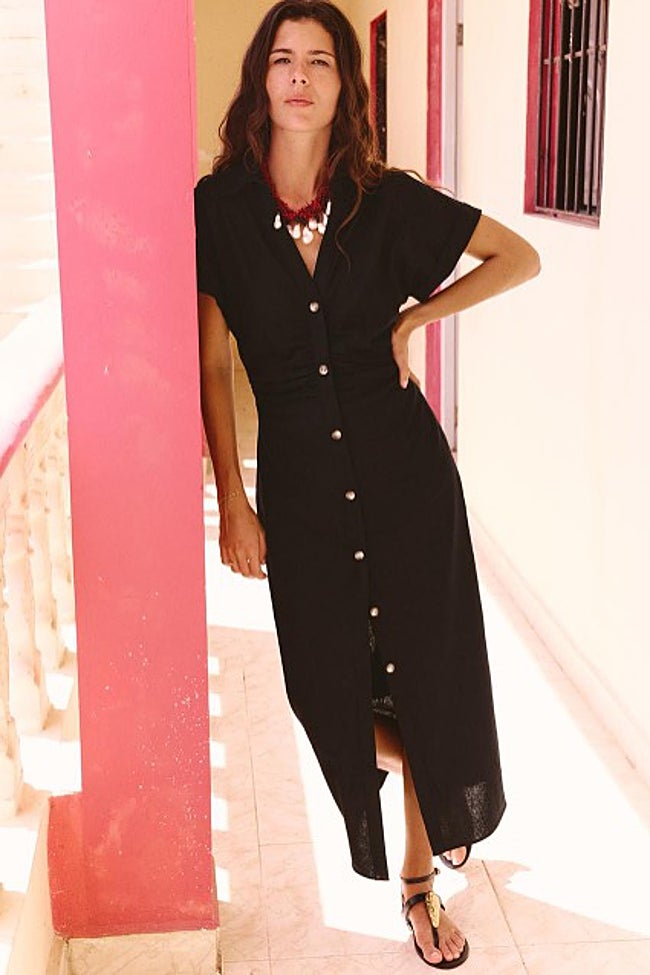 Vestido midi de Zara (35,99 euros)