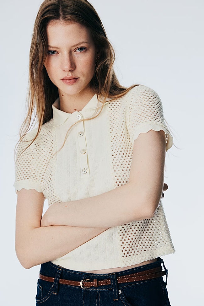 Top calado de H&M (19,99 euros)