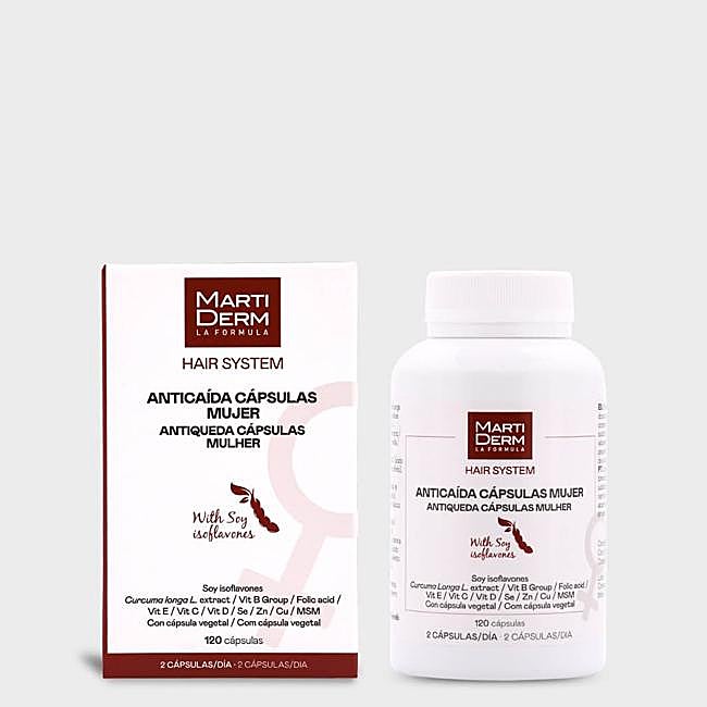 MartiDerm Hair System Anticaída Mujer.