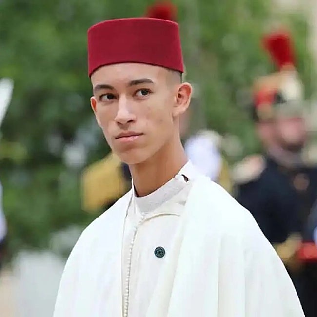 El príncipe heredero Moulay Hassan.
