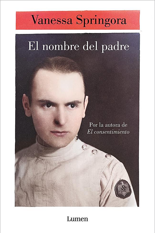 Portada de El nombre del padre, la nueva novela de Vanessa Springora.
