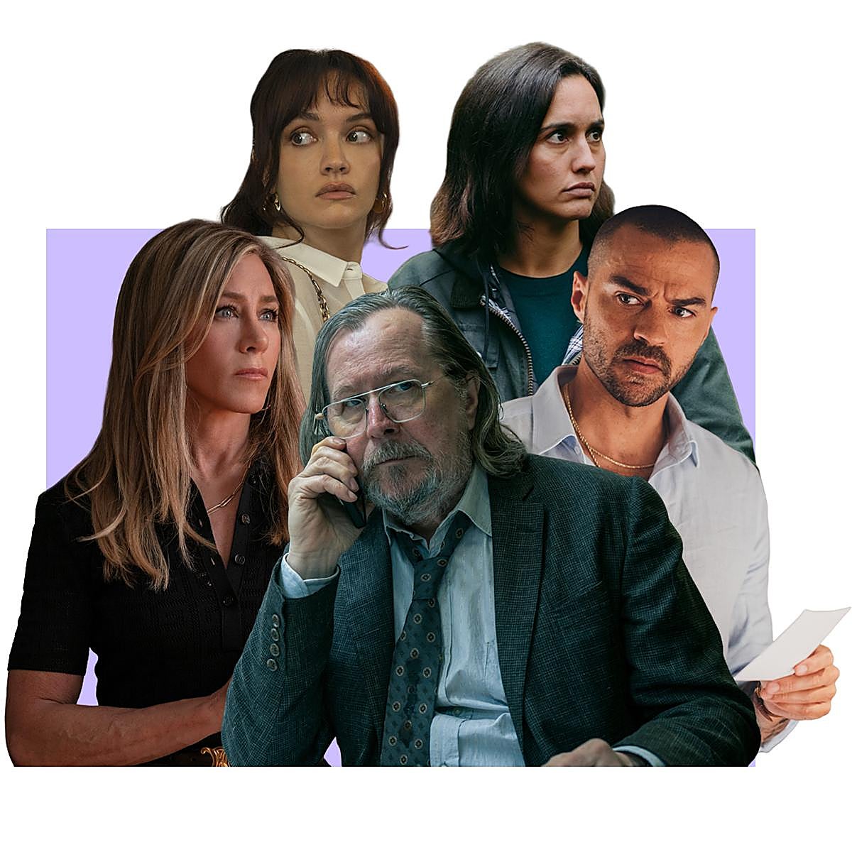 Jennifer Aniston, Olivia Cooke, Gary Oldman, Megan Montaner y Jesse Williams sobn algunos de los protagonistas de los mejores estrenos de series de septiembre.
