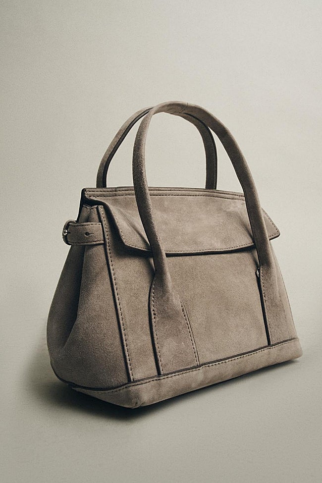 Bolso de ante de Zara (79,99 euros)