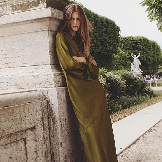 Vestido largo, 34,99 euros.