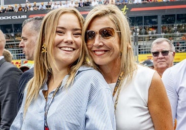 Máxima de Holanda, desatada en las carreras: habló en español con los periodistas y casi rompe el protocolo