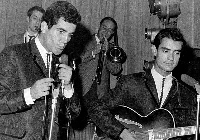 El Dúo Dinámico, en el esplendor de su carrera.