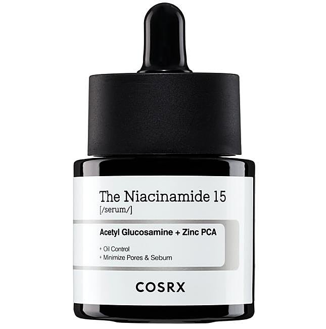 The Niacinamide 15 Serum de COSRX.