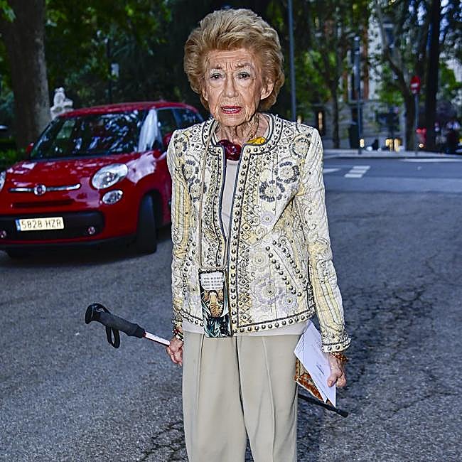 Piru Urquijo, abuela de Teresa y Juan Urquijo, en una imagen reciente.