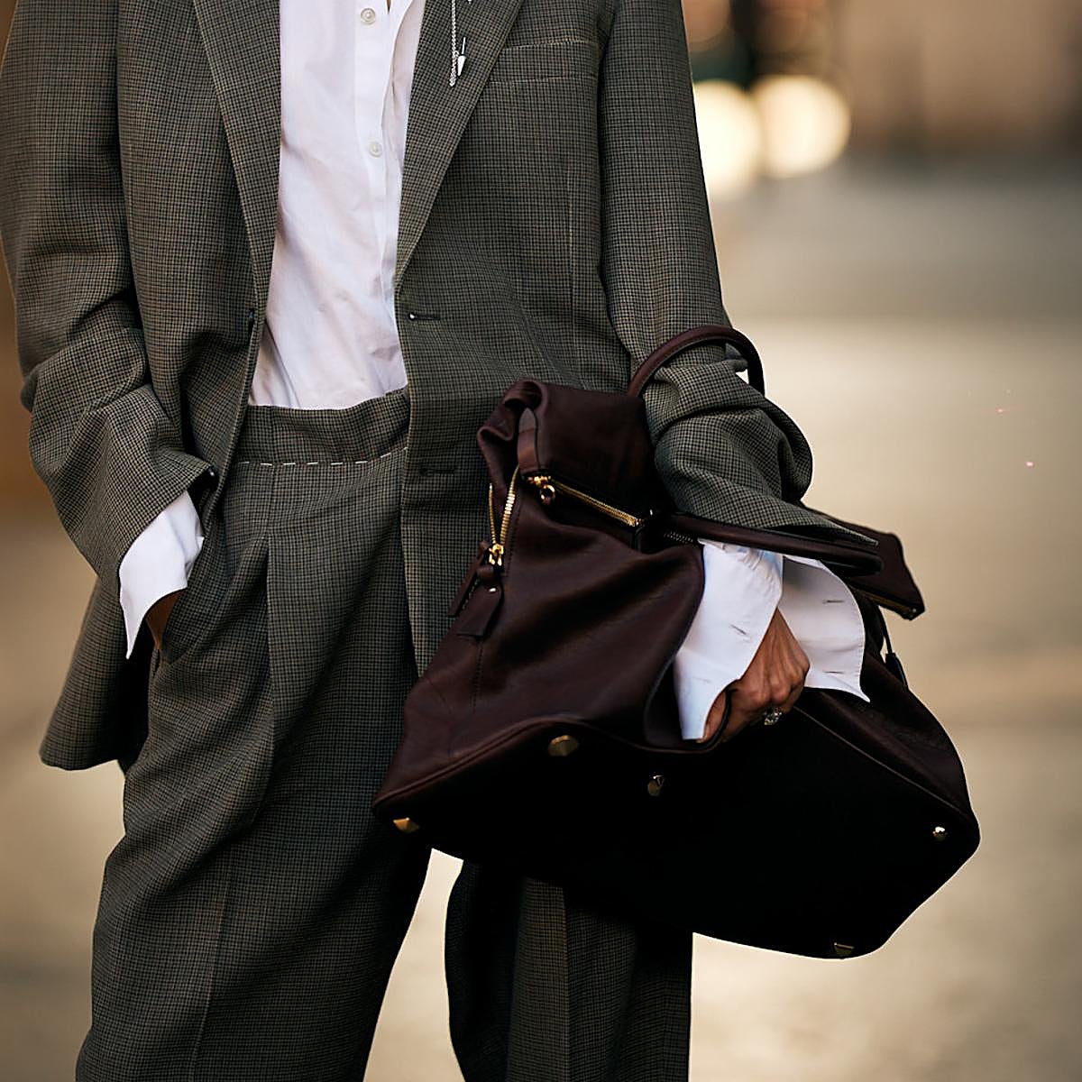 Los bolsos blandos se llevan.