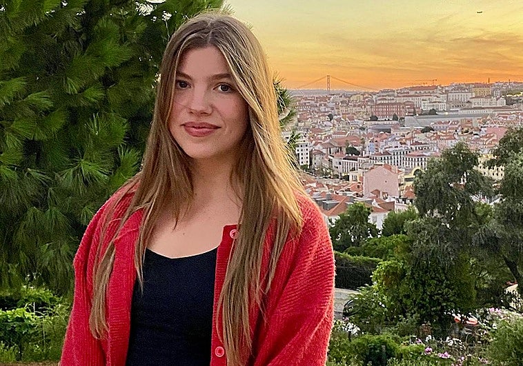 La infanta Sofía va a pasar este curso en la capital portuguesa.