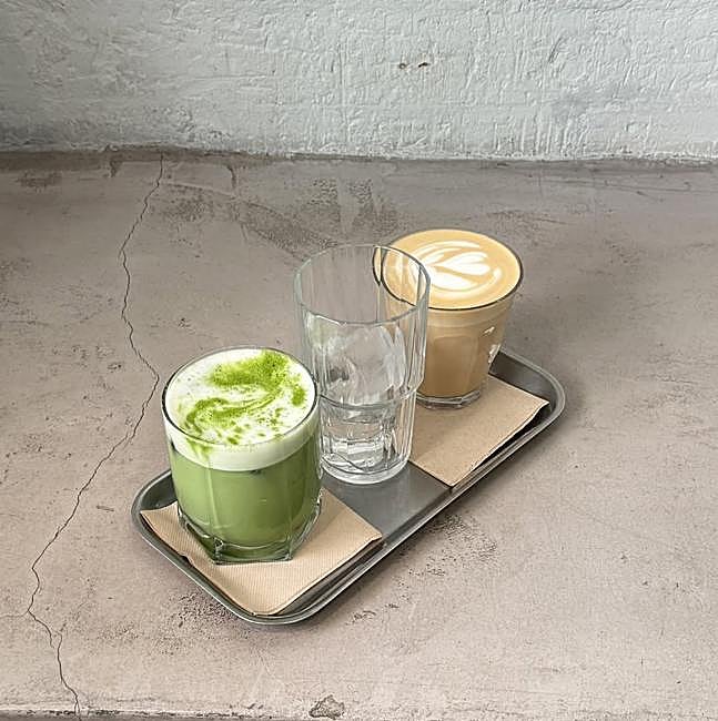 Matcha y café