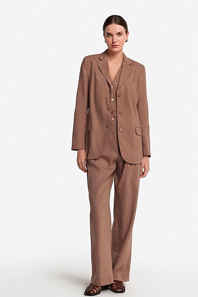 Traje de tres pieza de Falconeri.