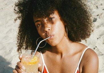 Las calorías líquidas son las que provienen de la bebida.