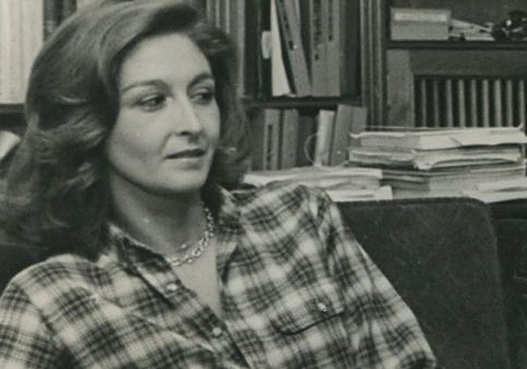 Elena Arnedo, en una imagen de 1979.