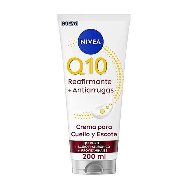 NIVEA Q10 Crema Reafirmante Cuello y Escote.