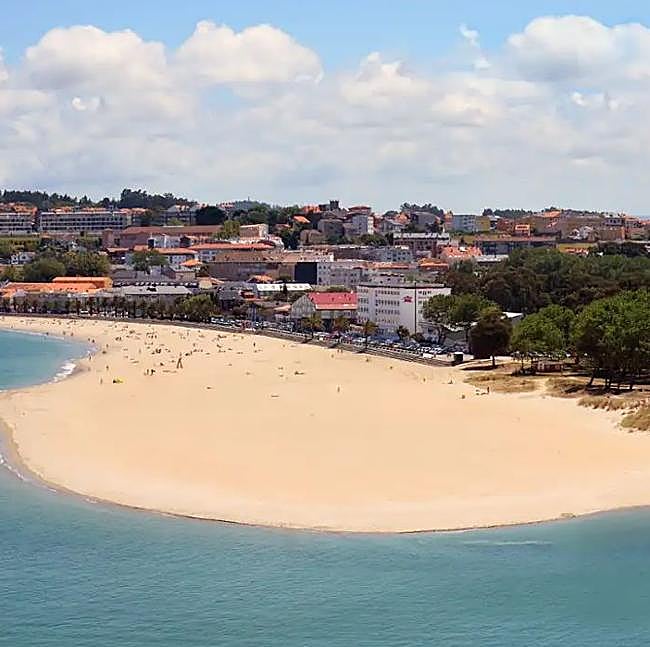 La playa de Santa Cristina