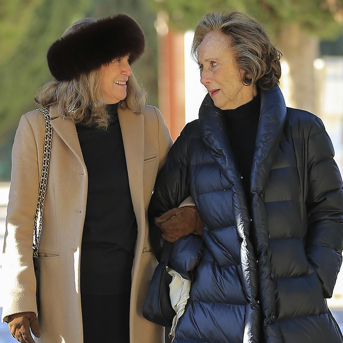 Victoria de Figueroa y su hija, María Suelves en una imagen de 2017.