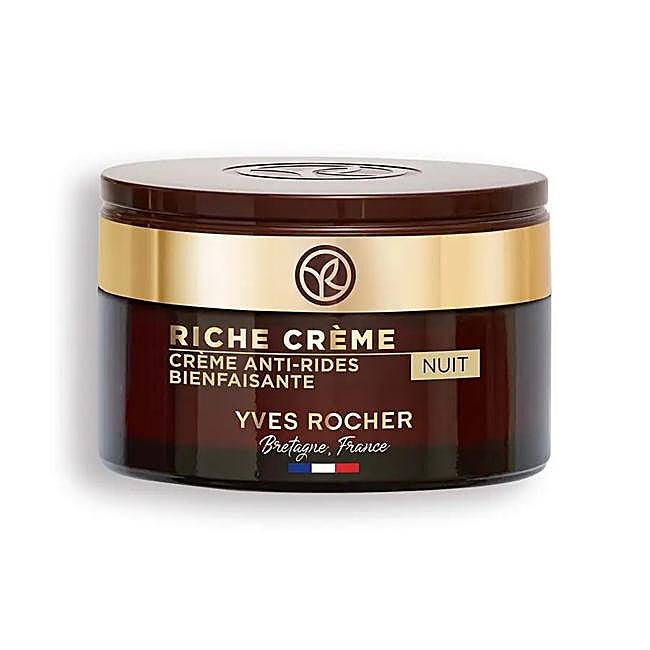 Crema Antiarrugas Nutrición Noche de Yves Rocher.