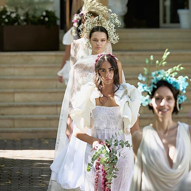 Desfile de la colección Shakti diseñada por María la Fuente.