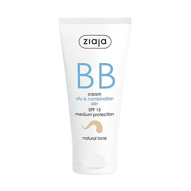 Ziaja BB Cream SPF15 Piel Mixta y Grasa.