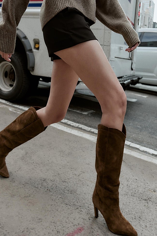 Botas altas de Zara (89,99 euros)