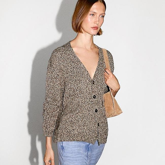 Cárdigan largo de Massimo Dutti, 59,95 euros.