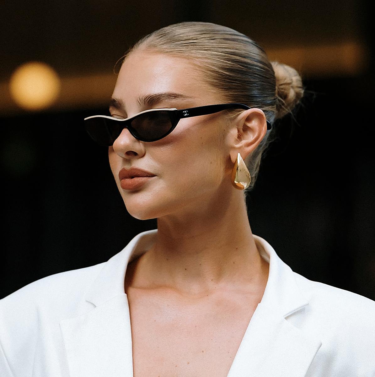 Una mujer con el clean look.