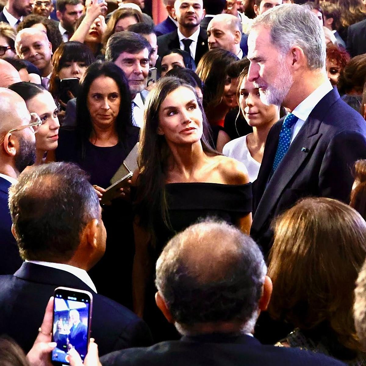 Felipe y Letizia en Egipto.