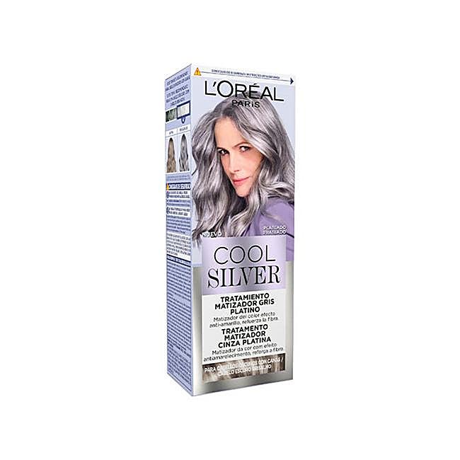 Tratamiento Matizador Plateado Cool Silver d L'Oréal Paris.