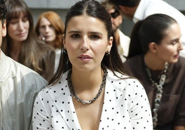 Tana Rivera en el desfile de Pedro del Hierro.