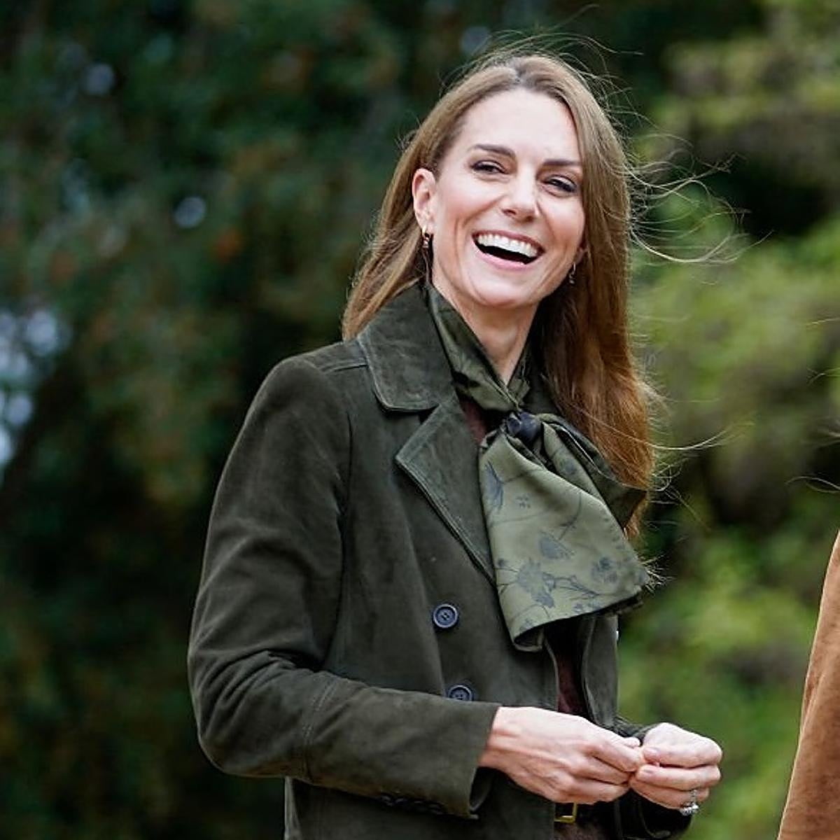 Kate Middleton con Melania Trump