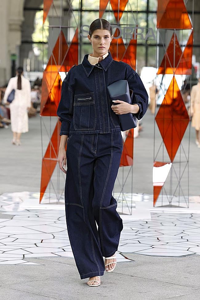 Look del desfile de Simorra.