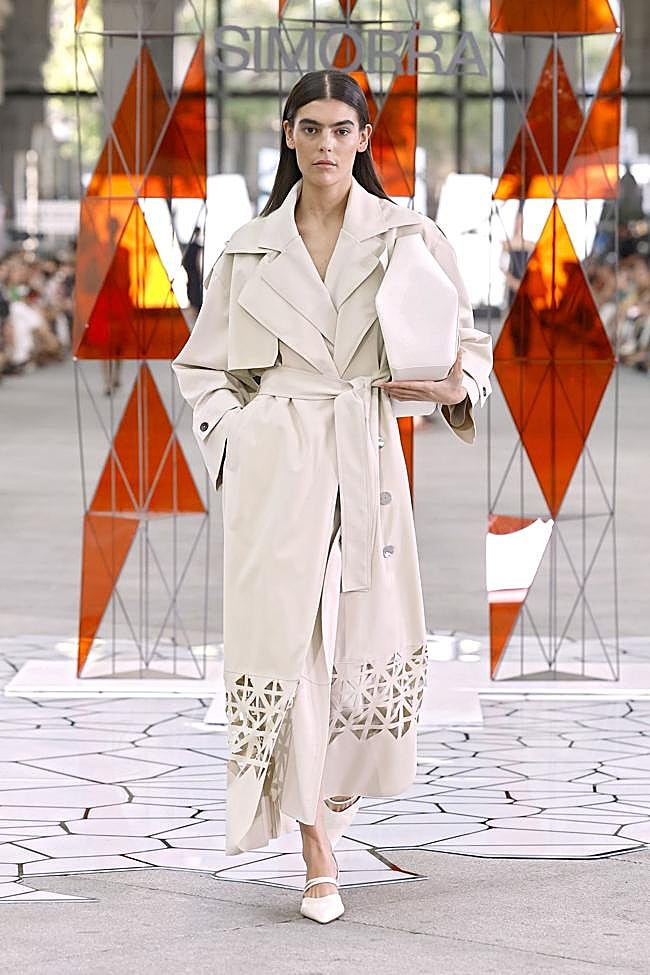 Look del desfile de Simorra.