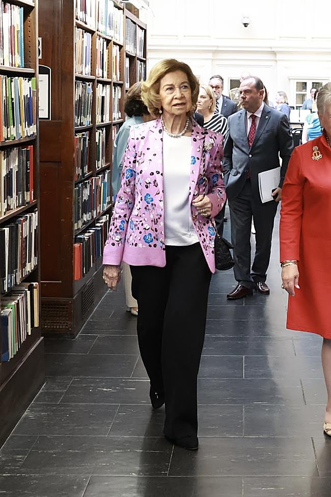 La reina Sofía en Washington D.C.