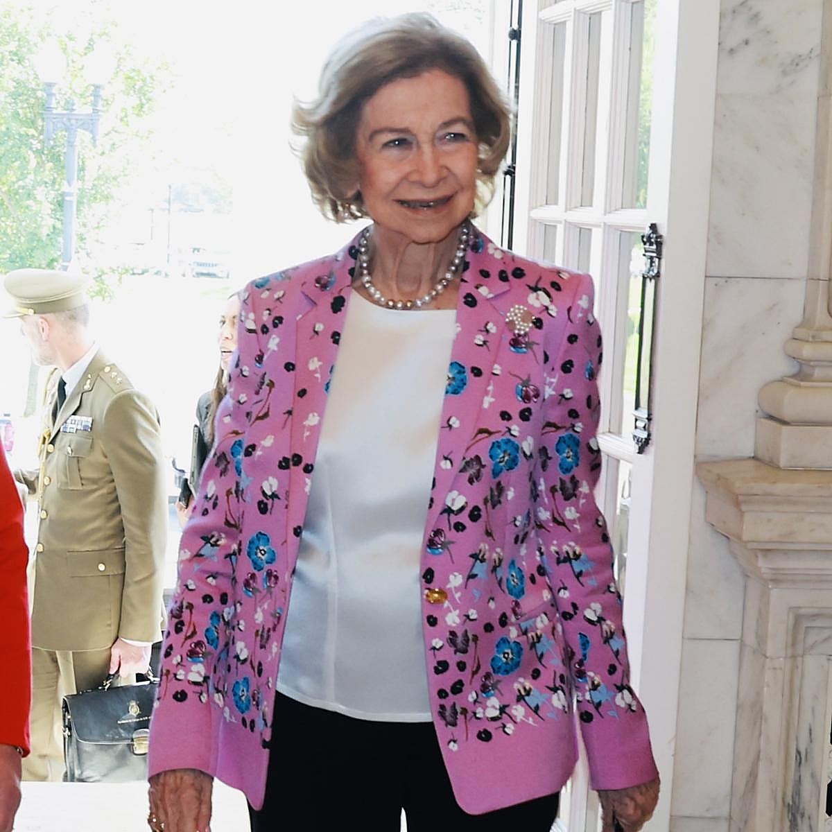 La reina Sofía en Washington D.C.