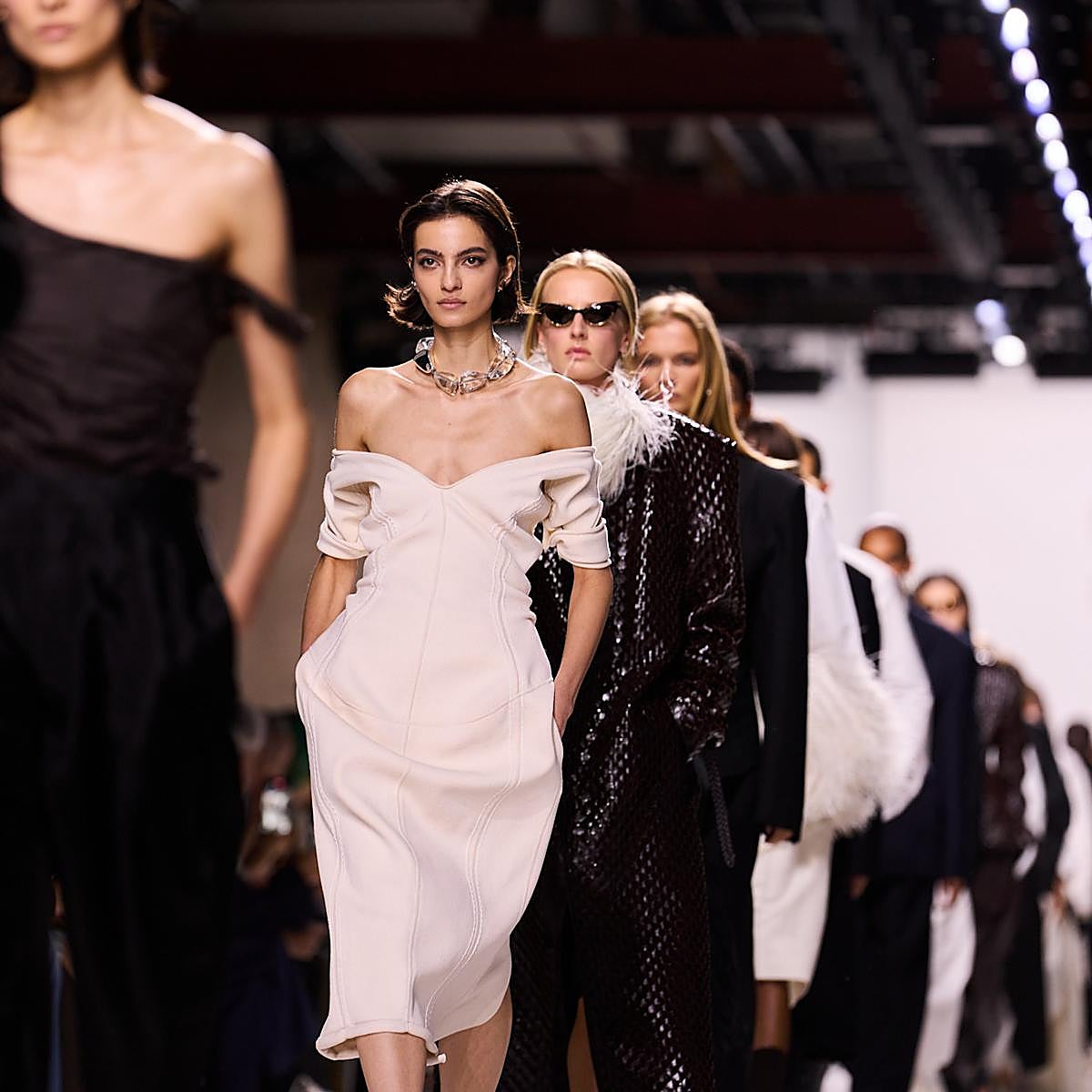 El desfile de Bottega Veneta durante la Semana de la Moda de Milán.