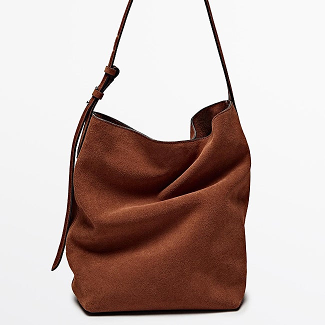 Bolso marrón de Massimo Dutti (149 euros)