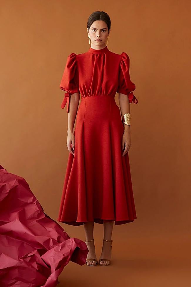 Vestido Elena Teja (180€)