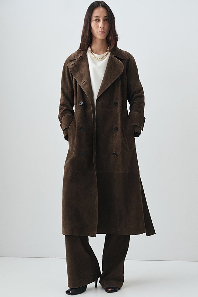 Trench de ante de Mango (349,99 euros)