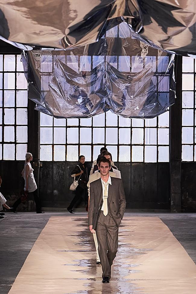 La pasarela de Boss en la Semana de la Moda de Milán.