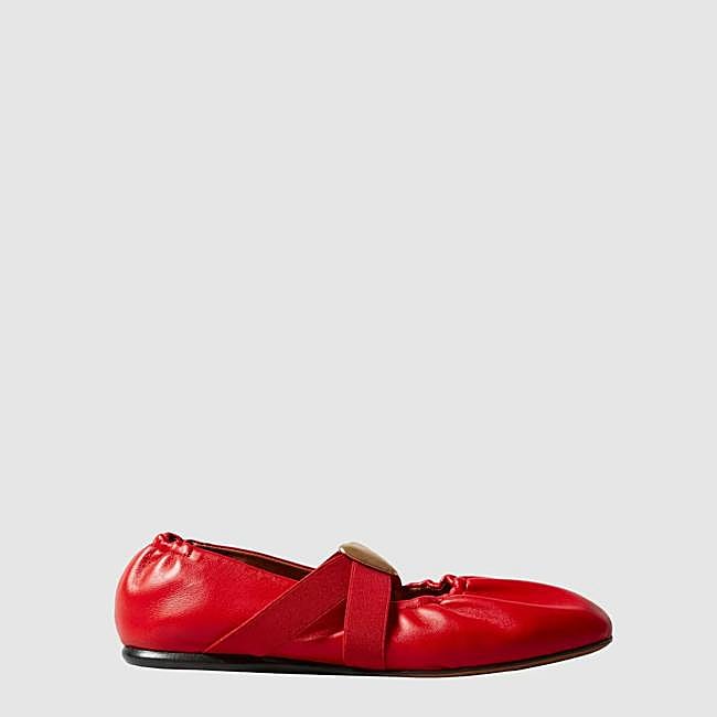 Bailarinas rojas de Claudie Pierlot, 190,95 euros.