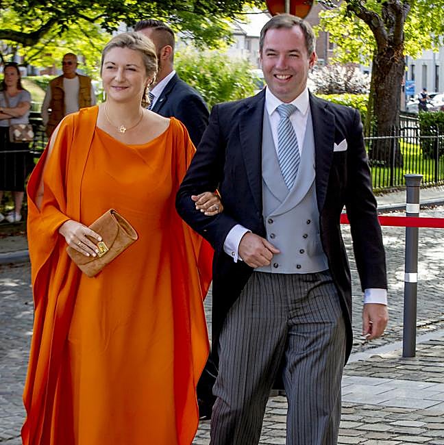 Guillermo de Luxemburgo y su esposa, Estefanía de Lannoy, en una imagen reciente.