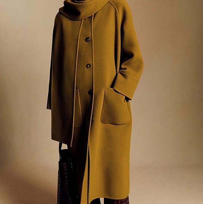 Abrigo Kais de Sézane, 395 euros.