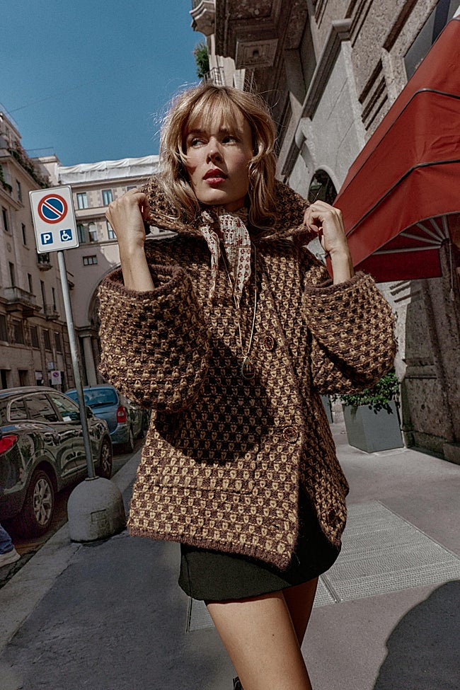 Chaqueta de punto Zara (49,95 euros)